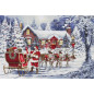 Embroidery kit Santa's Visit Embroidery kit Santa's Visit