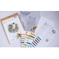 Kit de broderie Après-midi de Miel Kit de broderie Après-midi de Miel