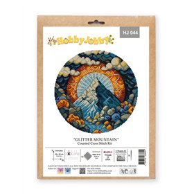 Kit de broderie Montagne Scintillante