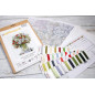 Kit de broderie Le Bouquet de la Passion Kit de broderie Le Bouquet de la Passion