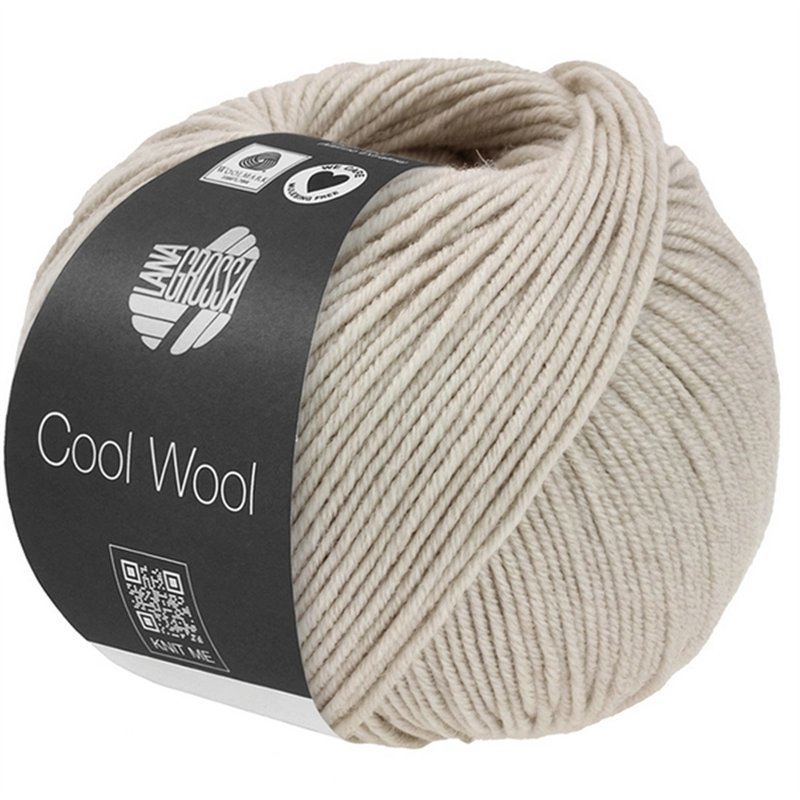 Cool Wool Mélange Graubeige meliert 1491 Cool Wool Mélange Graubeige meliert 1491