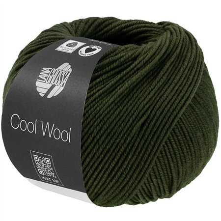 Lana Grossa Cool Wool Mélange Loden groen gemeleerd 1495