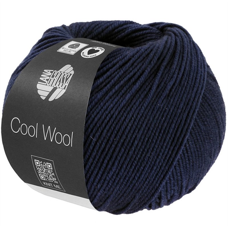 Cool Wool Mélange Nachtblau gemeleerd 1494 Cool Wool Mélange Nachtblau gemeleerd 1494