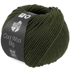 Lana Grossa Cool Wool Big Mélange Lodengroen 1695