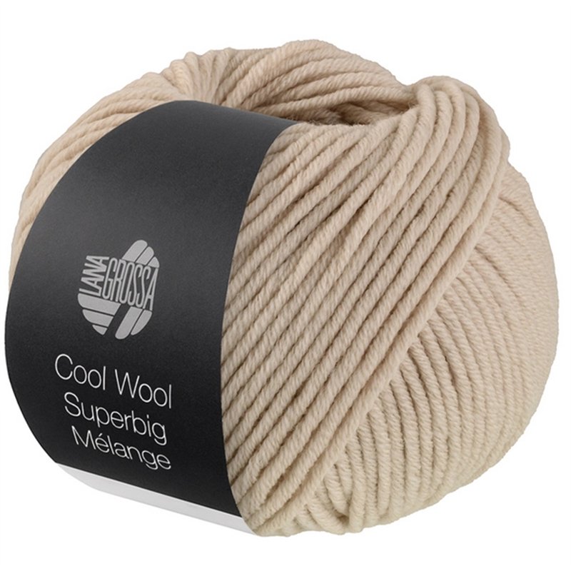 Cool Wool Superbig Mélange Beige 214 Cool Wool Superbig Mélange Beige 214