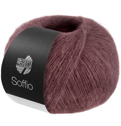 Lana Grossa Soffio 035 bordeauxrood