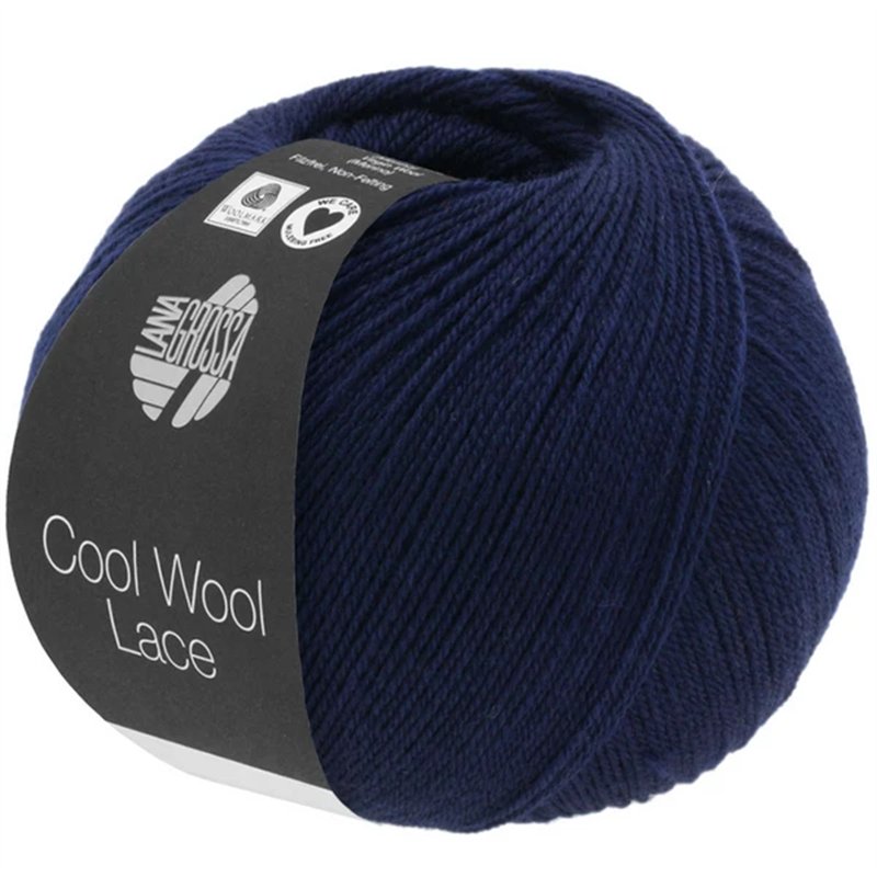 Cool Wool Lace Nachtblauw 23 Cool Wool Lace Nachtblauw 23