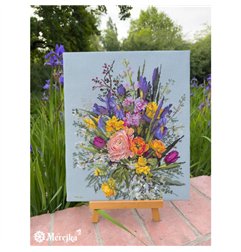 Kit de broderie L'éveil du jardin