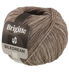Lana Grossa Brigitte Silkdream 04 Grijsbeige