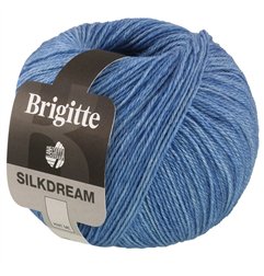 Lana Grossa Brigitte Silkdream 12 Blauw