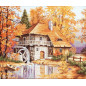 Borduurpakket herfst Landschap Borduurpakket herfst Landschap