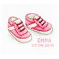 Borduurpakket Baby schoentjes 2 Borduurpakket Baby schoentjes 2