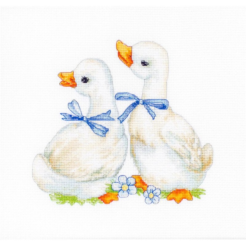 Embroidery kit Geese Embroidery kit Geese