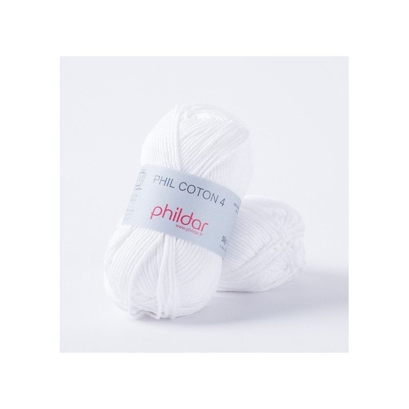 Phil Coton 4 blanc Phil Coton 4 blanc