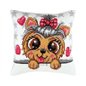 Stitch cushion kit Yorkshire terrier 5434