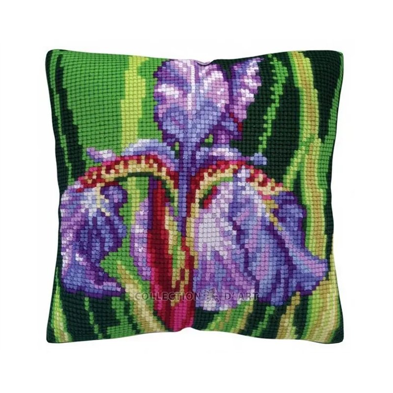 Kreuzstichkissen Iris 5485