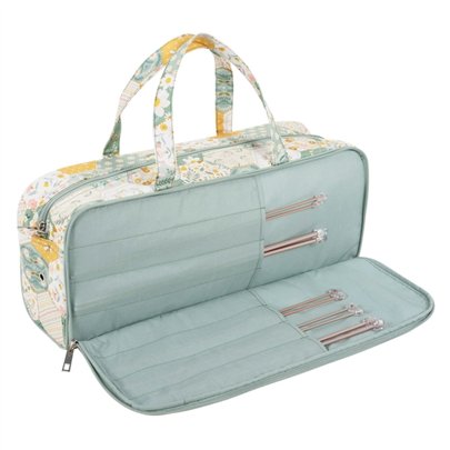 Stricktasche Patchwork-Biene