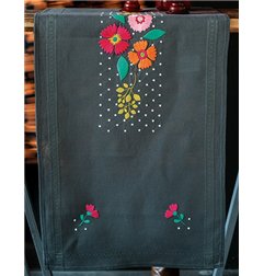 Kit chemin de table Fleurs multicolores