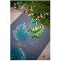 Kit chemin de table Feuilles botanique