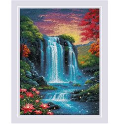 Riolis Kit de broderie Cascade magique