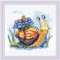 Kit de broderie Petit escargot Kit de broderie Petit escargot