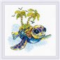 Kit de broderie Petite tortue Kit de broderie Petite tortue