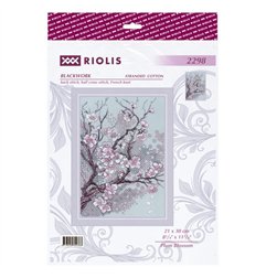 Riolis Kit de broderie Fleurs de prunier