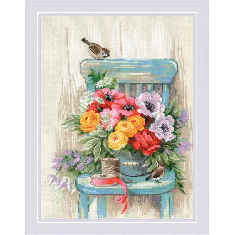 Stickset Gartenblumen Stickset Gartenblumen