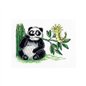 Stickset Panda und die Raupe kreuzen sich Stickset Panda und die Raupe kreuzen sich