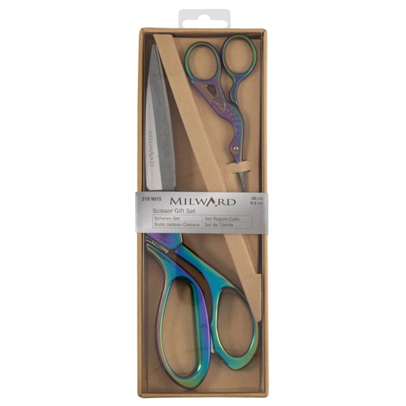 Scissors Set Dressmaking and Embroidery rainbow