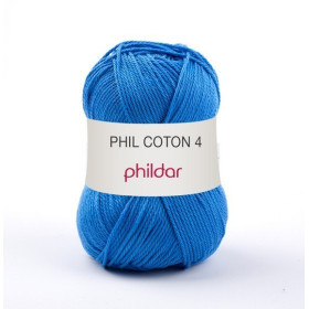 Haakgaren Phildar Phil Coton 4 gitane