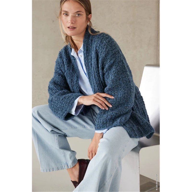 Häkel cardigan FJ70M32 Häkel cardigan FJ70M32