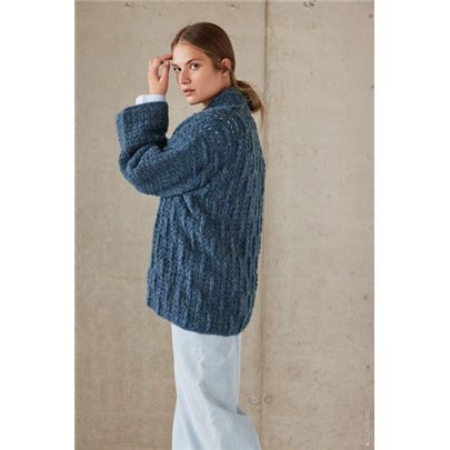 Häkel cardigan FJ70M32