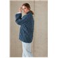 Cardigan au crochet FJ70M32