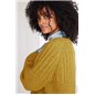 Top down raglan sweater FJ70M38