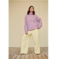 Sweater with turtleneck LB19M25