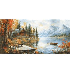 Luca-S Embroidery kit Echoes of a Golden Season