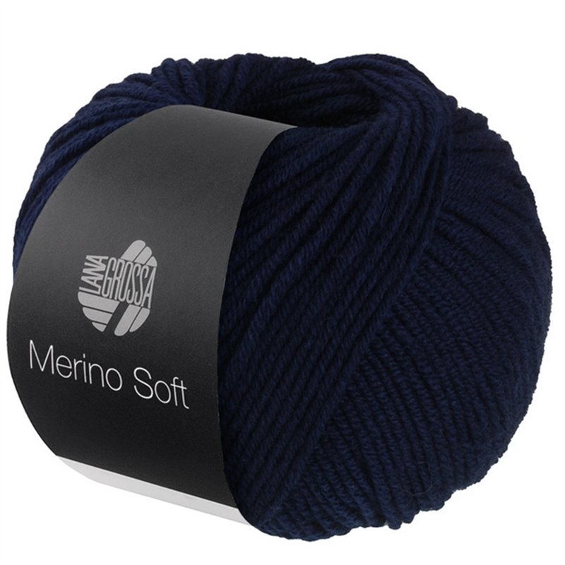 Merino Soft 006 Middernachtblauw Merino Soft 006 Middernachtblauw
