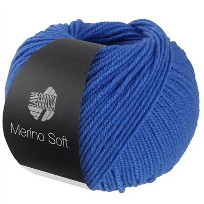 Lana Grossa Merino Soft 007 Blauw