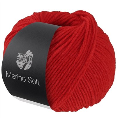 Merino Soft 011 Rouge vif
