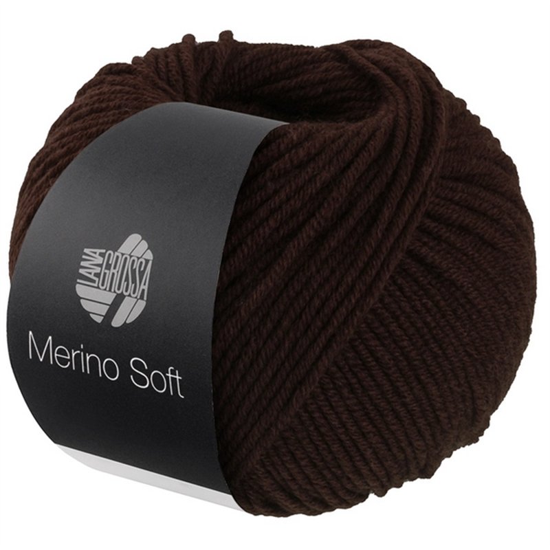 Merino Soft 019 Marron foncé Merino Soft 019 Marron foncé