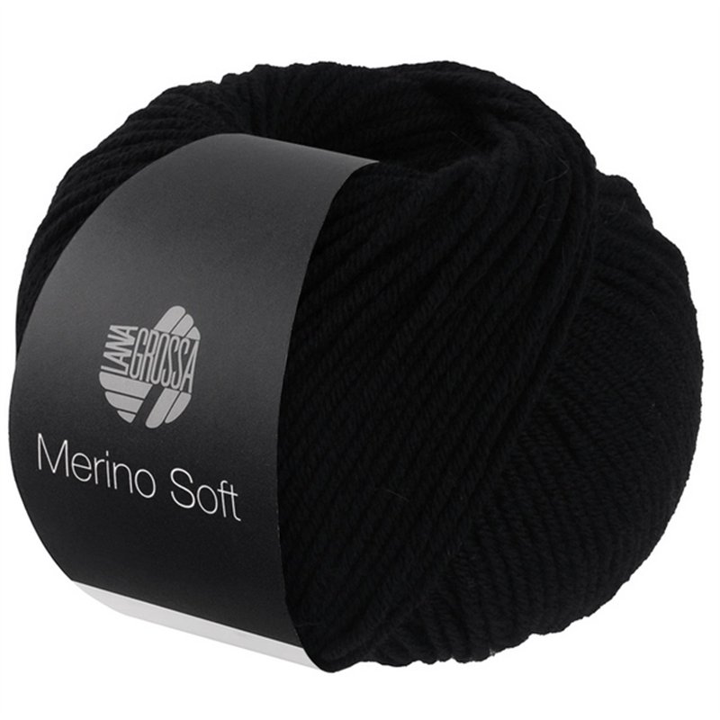 Merino Soft 020 Schwarz Merino Soft 020 Schwarz