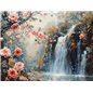 Embroidery kit Crystalline Waterfall Embroidery kit Crystalline Waterfall