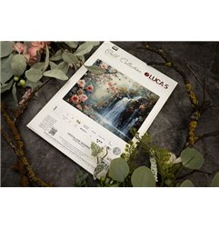 Kit de broderie Cascade cristalline