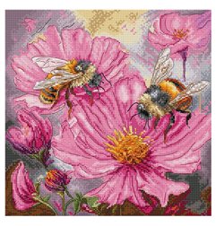 Kit de broderie Fleurs de miel