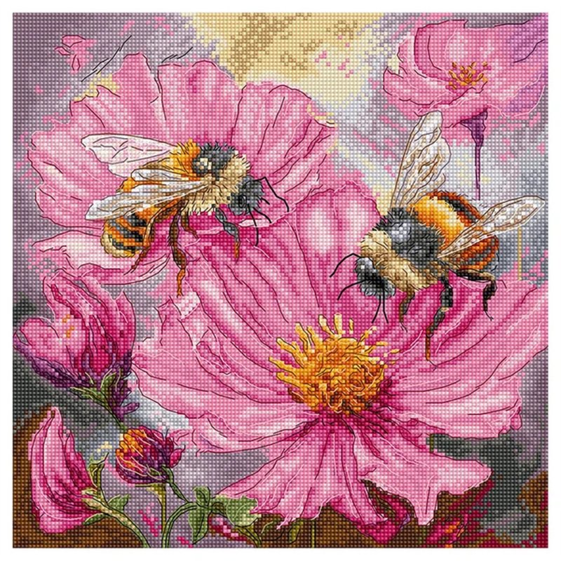 Embroidery kit Honey Blooms Embroidery kit Honey Blooms