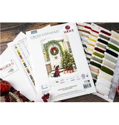 Borduurpakket Wachten op Kerstmis