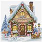 Embroidery kit Santa’S Shop Embroidery kit Santa’S Shop