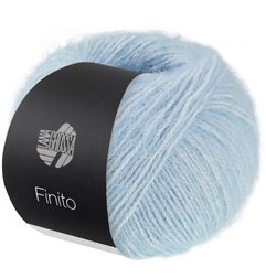Lana Grossa Finito 021 Lichtblauw creme