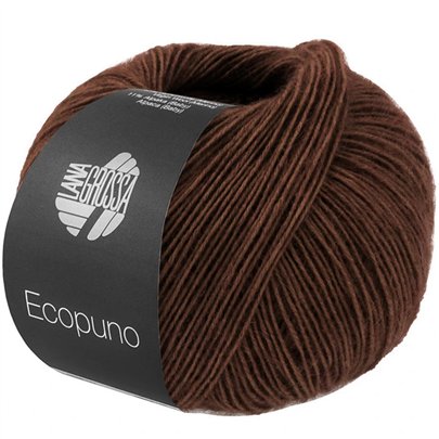 Lana Grossa Ecopuno 224 chocoladebruin